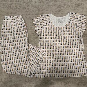 Lila and Hayes Christmas Pups Pajamas- Women’s Medium